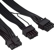 NFHK 12VHPWR ATX3.0 PCI-E 5.0 Dual ATX 8Pin modulinis maitinimo kabelis, skirtas vaizdo plokštei 3080 3090TI PSU 16Pin 12+4P