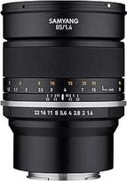 Samyang 22993 MF 85 mm F1.4 MK2 Sony E - portretinis objektyvas su rankiniu fokusavimu, skirtas viso kadro ir APS-C fiksuoto židinio nuotolio "Sony E" laikikliui, 2 kartos, skirtas "Sony A7S", A7 III, A7R III, A6400, A7R IV, A6600, A9 II