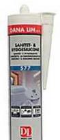 Dana Lim As Sanitarinis ir statybinis silikonas 577 H - 300 ml, baltas