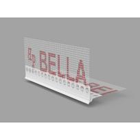 BELLA PLAST nulašėjimo PVC profilis su tinkleliu BP14 LUX