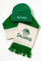 Dovanų rinkinys su šaliku ir kepure „Žalgiris“