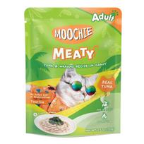 MOOCHIE Tunas ir wakame padaže 70 g šlapias kačių maistas (tunas ir wakame jūros dumbliai padaže)