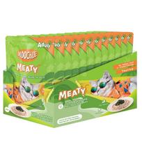 MOOCHIE Tunas ir wakame padaže 12x70 g šlapias kačių maistas (tunas ir wakame jūros dumbliai padaže)