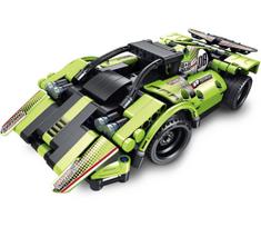 iM.Master - 2 viename konstruktorių rinkinys: automobilis, 335 detalių, 3xAA + 3xAAA, su nuotolinio valdymo pulteliu