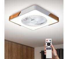 Brilagi-LED Reguliuojamas šviestuvas su ventiliatoriumi LED/30W/230V 3000-6500K balta/ąžuolas + nuotolinio valdymo pultelis