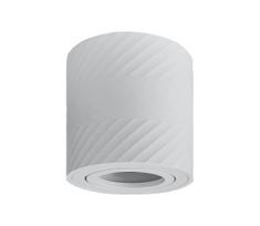Prezent 71110 - taškinis šviestuvas LOTAR 1xGU10/50W/230V, skersmuo 8 cm, baltas