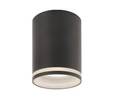 Prezent 71113 - Taškinis šviestuvas SAUL 1xGU10/50W/230V, skersmuo 7 cm, juodas