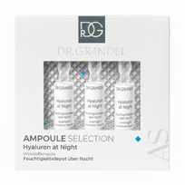 Ampoule Selection Hyaluron at Night Veido odą drėkinačios koncentrato ampulės 3x3ml