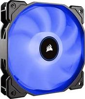 "Corsair AF140 Air" serijos 140 mm LED mažo triukšmo aušinimo ventiliatorius - mėlynas (dviguba pakuotė)