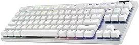 "Logitech G Pro X TKL Lightspeed Kabellose Gaming-Tastatur" - Weiß - FRA Tactile