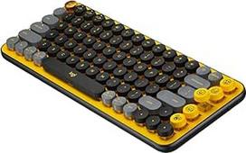 "Logitech POP Keys" mechaninė belaidė klaviatūra su pritaikomais "Emoji" klavišais, prancūziškas AZERTY išdėstymas - "Blast