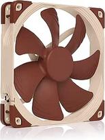 "Noctua NF-A14 ULN", 3 kontaktų "Premium" tylusis ventiliatorius (140 mm, rudos spalvos)