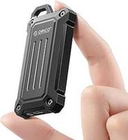 "ORICO" 1 TB nešiojamasis SSD diskas iki 2000MB/s USB 3.2 Gen 2x2 išorinis kietasis diskas, cinko lydinio dizainas, atsparus vandeniui ir dulkėms, skirtas lauko profesionalams, fotografijai, PSSD - MINI20