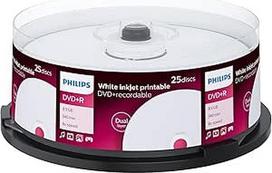 "Philips" DR8I8B25F - DVD+R DL x 25-8,5GB