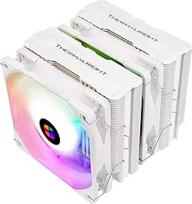 "Thermalright Peerless Assassin 120 White ARGB CPU oro aušintuvas, 6 šiluminiai vamzdeliai, du 120 mm TL-C12W-S PWM ventiliatoriai, aliuminio radiatoriaus dangtelis, AGHP, skirtas AM4/AM5/Intel LGA 1851/1700/1150/1151/1200/2011
