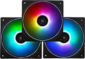 "Thermalright TL-S12-S" 120 mm korpuso ventiliatorius ARGB plonos diafragmos šviesos efektas, 4 kontaktų PWM jungtis, tylus kompiuterio ventiliatorius su S-FDB guoliu, iki 1500 aps/min aušinimo ventiliatorius (3 vnt.)