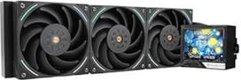 "Thermalright" "Mjolnir Vision 360 Argb Black" CPU AIO aušintuvas, IPS LCD ekranas su 320 x 240 raiška, skirtas AM5 ir LGA 1700/1851, galingas 360 specifikacijų vandens aušinimas su 3,5 colio nuimamu ekranu