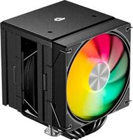 "upHere" žaidimų ARGB CPU aušintuvas, dviejų bokštų 6 šiluminių vamzdelių CPU aušintuvas, 120 mm RGB ventiliatorius, nereikia nuimti ventiliatoriaus norint įdiegti CPU aušintuvą, skirtas AMD AM4 AM5/Intel 2011/2066 (X79/X99), PC aušintuvas, UE2KC6