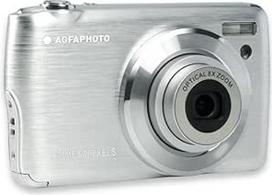 AGFA PHOTO Realishot DC8200 kompaktiškas fotoaparatas, 18 MP, "Full HD" vaizdo įrašas, 2,7 colio LCD ekranas, 8x optinis priartinimas, ličio akumuliatorius ir 16GB SD kortelė - sidabrinės spalvos