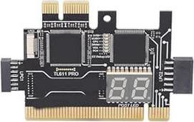 Bewinner Mainboard-Diagnosekarte, Zuverlässige Leistung für -, und -Motherboards, Schwarz