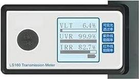 Fenster Saulės spindulių testeris Meter Tönung Saulės plėvelės automatinis perdavimo matuoklis Gefilmt Glas Tester VLT perdavimo matuoklis UV IR