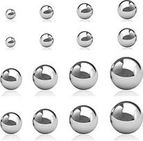 Guoliai guoliams, plieniniai rutuliukai, kieti 304 nerūdijančio plieno rutuliukai, skersmuo 0,4 mm, 0,5 mm, 0,9 mm - 10 mm, apvalūs rutuliniai guolių rutuliukai, lygūs rutuliukai (100 vnt., 4 mm)
