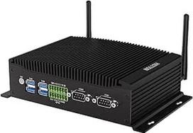 HISTTON Pramoninis kompiuteris Mini kompiuteris "Core i7-10810U", 16GB RAM, 512GB M.2 SSD, pramoninis kompiuteris su 2 RS232/485 COM, dvigubu HD + DP 4K trigubu ekranu, 2 LAN, 6 USB, GPIO, "WiFi", BT4.2, mini kompiuteris "Windows 11 Pro