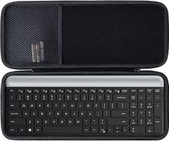 Kietas dėklas, skirtas "Logitech MK470 Slim Combo" klaviatūros ir pelės rinkiniui (juodas)