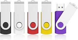 KOOTION Pakuotė iš 5 USB lazdelių 32GB 3.0 USB atminties lazdelės 5 pakuotės duomenų lazdelės 32GB atminties lazdelės Spalvotos USB atmintinės Lauwferk 32GB USB atmintinės metalinis rinkinys 5 vienetų 32G duomenų saugojimo lazdelės