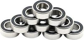 MR84RS guoliai 10 vnt. 4x8x3 mm ABEC-7 Hobby elektrinis RC automobilis MR84 RS 2RS rutuliniai guoliai MR84-2RS mėlyni sandarūs