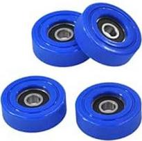 Poliuretano liejimo guolis PU60840-13 Guma dengtas skriemulys 8 mm x 40 mm x 13 mm