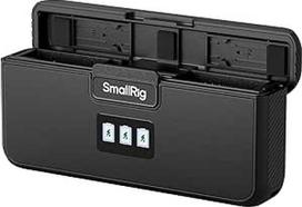 SMALLRIG "GoPro Hero 12/11/10/9" akumuliatoriaus įkroviklis, 1,5H PD 27W greitasis įkrovimas su TFT ekranu, 3 kanalų įkroviklis su 4 SD kortelių lizdais, atlenkiamas atleidimo mygtukas, skirtas "GoPro" priedams - 5418