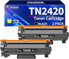 TN2420 TN2410 Toner Kompatibel für Brother TN2420 TN-2420 Toner für Brother MFC-L2710DW MFC-L2710DW MFC L2710DW MFC L2710DW MFC L2710DN HL-L2350DW HL-L2375DW DCP-L2530DW MFC-L2750DW Drucker(2Pack)
