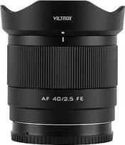VILTROX AF 40 mm F2.5 pilno formato objektyvas "Sony E-Mount" kompaktiškas standartinis fiksuoto židinio nuotolio STM automatinio fokusavimo objektyvas, suderinamas su "Sony Alpha 7" serijos "Alpha 7R" serijos "Alpha 7S" serijos A1 ZV E1