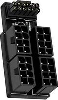 xiwai PCIE 5.0 maitinimo modulinis adapteris su keturiomis ATX 8Pin 16Pin (12+4) 12VHPWR jungtimis kampu aukštyn, skirtas 4080 5090ti vaizdo plokštei