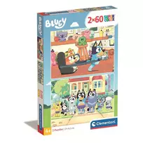 Bluey dėlionės (2x60 detalių)