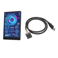 Turing 3.5 IPS išmanus ekranas | USB Type-C | Real-Time sisteminė informacija PC