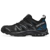 SALOMON Xa Pro 3D Bėgimo takais bateliai 'Juodi Mėlyni' Sportbačiai 475423 36 juoda