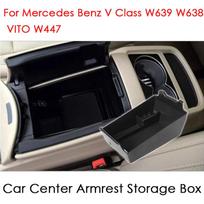 Skirta Mercedes Benz V klasės W639 W638 VITO W447 Automobilio priedai Durų vidinė rankenėlė Porankis Laikymo dėžutė Padėklas Konteineris Armrest Storage Box