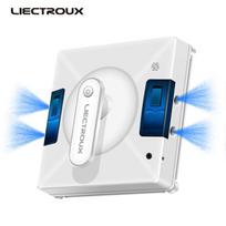 Liectroux YW509 Robotizuotas langų valytuvas, 4 krypčių purškimas, lazerinis jutiklis, automatinis stiklo drėgnas šluostas, namų grindų ir langų valymo robotas balta