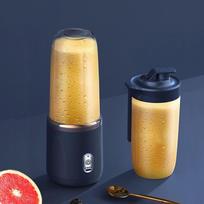 Juicer Smoothie Blender with Water Bottle for Home mėlyna