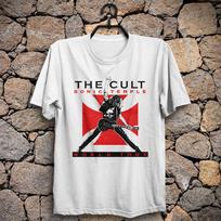 The Cult Roko Grupės Albumo Sonic Temple Marškinėliai Pasaulinis Tour 2019 Fire Woman Edie Unisex Marškinėliai XXL