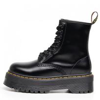 Martin boots motorcycle boots women's open beads couple style lace-up boots for men and women couples genuine leather 35