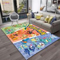 Pokemon Pikachu Animacinis Anime Mielas Kilimas Svetainei Miegamajam Kilimas Virtuvei Prie Durų Vaikams Neslystantis Grindų Kilimėlis Alfombra Gimtadienio dovana 40x60cm