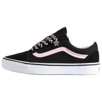 Vans Old Skool Riedlentės Batai Unisex Juodi Rožiniai Sportbačiai VN000D6WY28 42