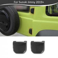 Anglies pluošto galinių durelių bagažinės vyrių dangtelio apdailos dekoras Suzuki Jimny + yellow