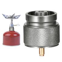 Propane To Butanes Adapter 1 Lb Propane Small Tank Input EN417 Lindal Valve Output Outdoor Cylinder LPG Canister Adapter United States
