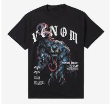 Marvel Venom Marškinėliai Dydis S-5XL DTG Spausdinimas Unisex Marškinėliai XXXXL gray