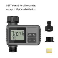 Insoma Automatic Water Timer Intelligent Irrigation Watering System Sprinkler Timer Garden Programmer Equipment IPX7 LCD Display
