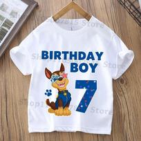 Paw Patrol T-shirt'ai tėvams ir vaikams Anime Animacinis mielas vaikiškas drabužis Vaikams Vasaros mada Trumpomis rankovėmis marškinėliai Dovana 110